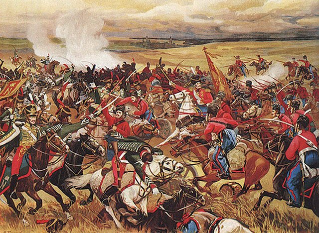 1813 Kosaken in der Völkerschlacht bei Leipzig